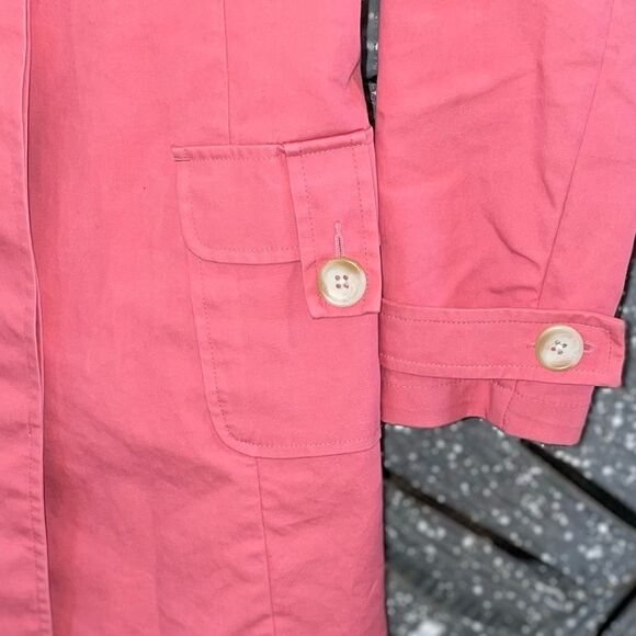 Old Navy Size XS Dusty Rose Trench Coat - Picture 6 of 7